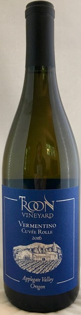 2016 Troon Blue Label Vermentino Cuvée Rolle, Applegate Valley - Qorkz