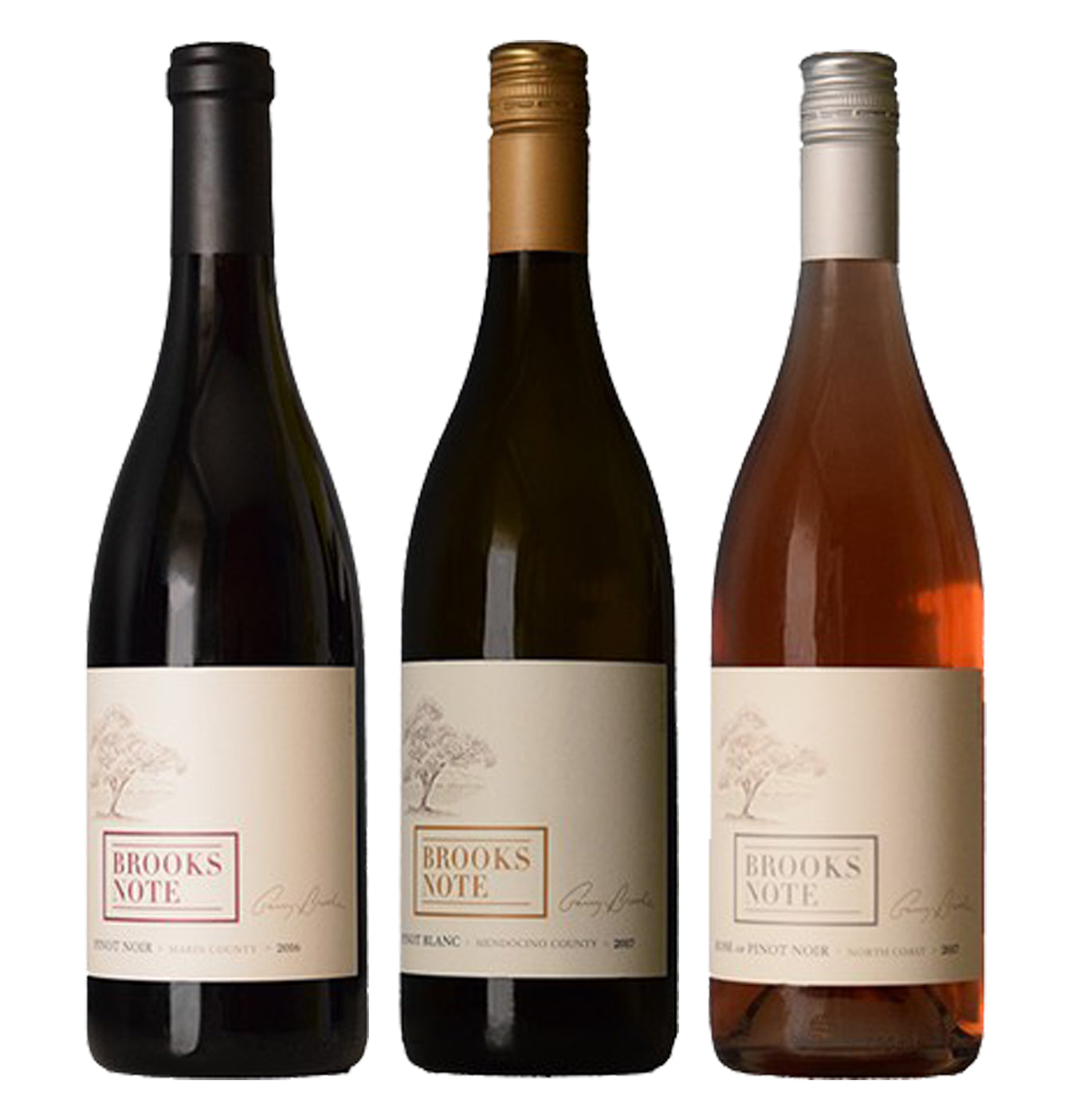 Brooks Note Three-Bottle Tasting Package - Qorkz