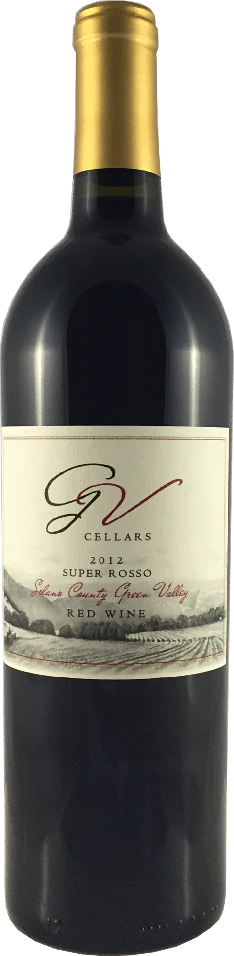 GV Cellars 2012 Super Rosso Red Blend Solano County Green Valley - Qorkz